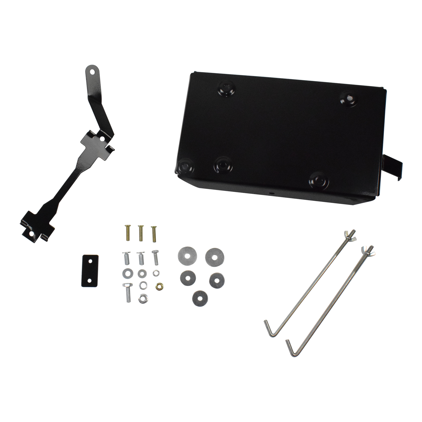 Dual Battery Tray Kit Fit Toyota Prado 150 Series 3.0L TDI 20092015 1KDFTV 4X4 Machter