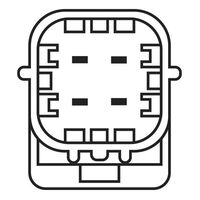 Genuine Bosch Post Cat Downstream Oxygen Sensor 0258006513