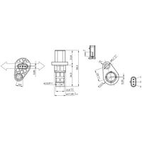 Genuine Bosch Crank Angle Speed Sensor 0261210318