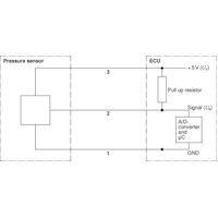 Genuine Bosch Fuel Pressure Sensor 0281002930