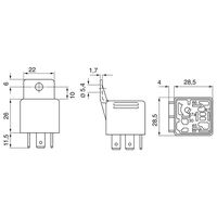 Genuine Bosch Relay 0332019109