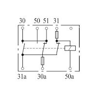 Genuine Bosch Battery Relay 0333300003