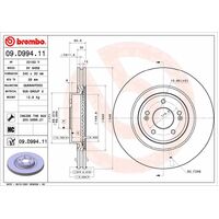 Brembo Front Brake Rotors Set 09.D994.11