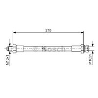 Rear Brake Hose 113611775E