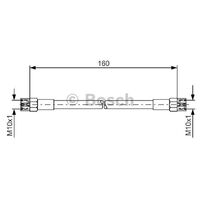 Rear Brake Hose 171611775