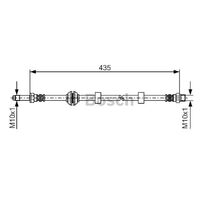 Front Brake Hose 1H0611701