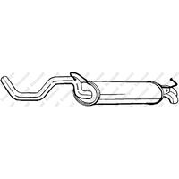 Rear Muffler 1J6253609C