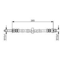 Front Brake Hose 1L0611701