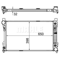 OEM Radiator 2035004203