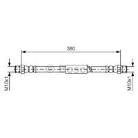 Front Brake Hose 251611775A