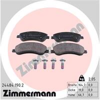 Zimmermann Front Brake Pad Set 2H0-698-151