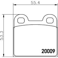 Front Brake Pads 311698151A