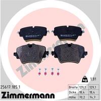 Zimmermann Front Brake Pad Set 3410-6860-019