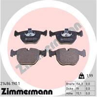 Zimmermann Front Brake Pad Set 3411-1165-227