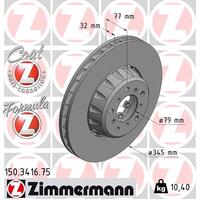 Right Front Brake Rotor 34112228846