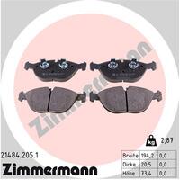 Zimmermann Front Brake Pad Set 3411-6753-799