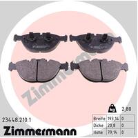 Zimmermann Front Brake Pad Set 3411-6756-350