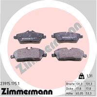 Zimmermann Front Brake Pad Set 3411-6771-838