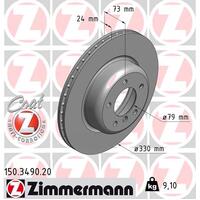 Zimmermann Front Brake Disc Rotor Pair  3411-6794-427