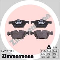 Zimmermann Front Brake Pad Set 3411-6856-591