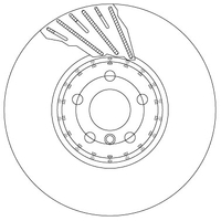 Right Front Brake Rotor 34116860912