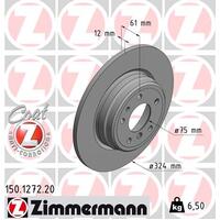 Zimmermann Rear Brake Disc Rotor Pair  3421-1159-900