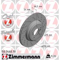 Right Rear Brake Rotor 34212283388