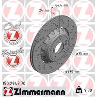 Rear Brake Disc Rotor Set 34212284812