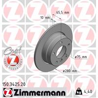 Zimmermann Rear Brake Disc Rotor Pair  3421-6764-647