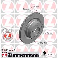 Zimmermann Rear Brake Disc Rotor Pair  3421-6778-051