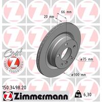 Zimmermann Rear Brake Disc Rotor Pair  3421-6792-227
