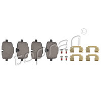 Rear Brake Pads Set 34216867175