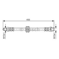 Front Brake Hose 34321159717