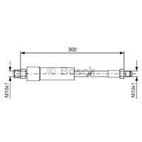 Front Brake Hose 34321159890