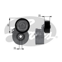 Gates Belt Tensioner, v-ribbed belt 38236