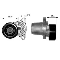 Gates Belt Tensioner, v-ribbed belt 38454