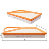 Right Air Filter 3W0129620B