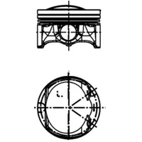 1.8L Piston with Rings 82.5mm Standard 41509600