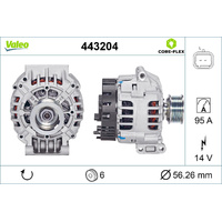 Valeo Alternator 443204