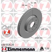 Zimmermann Front Brake Disc Pair 4704210200
