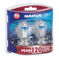 NARVA H4 12V 60/55W P43t PLUS120 BL2 48362BL2