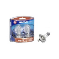 NARVA H4 12V 60/55W P43t PLUS 60 (2) Headlight Bulb 48872BL2