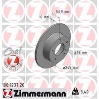 Zimmermann Rear Brake Disc Rotor Pair  4B0-615-601