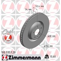 Front Brake Rotors Set 4G0615301K