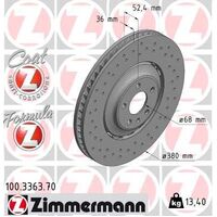 Front Brake Disc Rotor Set 4H0615301AAP