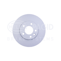 Hella Pagid Brake Disc Rotors PAIR PRO 54212PRO
