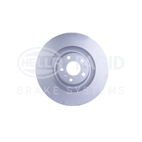 Hella Pagid Brake Disc Rotors PAIR PRO 54222PRO