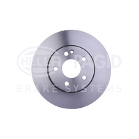 Hella Pagid Brake Disc Rotors PAIR 54234