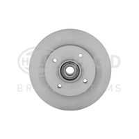 Hella Pagid Brake Disc Rotors PAIR PRO 54333PRO
