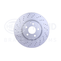 Hella Pagid Brake Disc Rotors PAIR PRO 54719PRO
